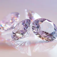 Brilliant-cut diamond symbolizing luxury and timeless elegance